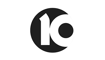 kissing channel 10 logo